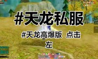 深入探究天龙私服：未授权版本的多面剖析